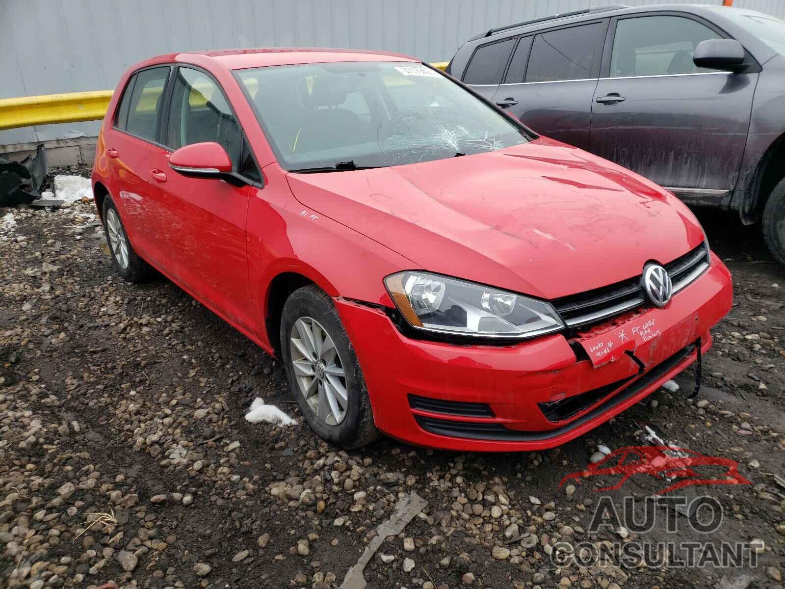 VOLKSWAGEN GOLF 2017 - 3VW217AU5HM049670