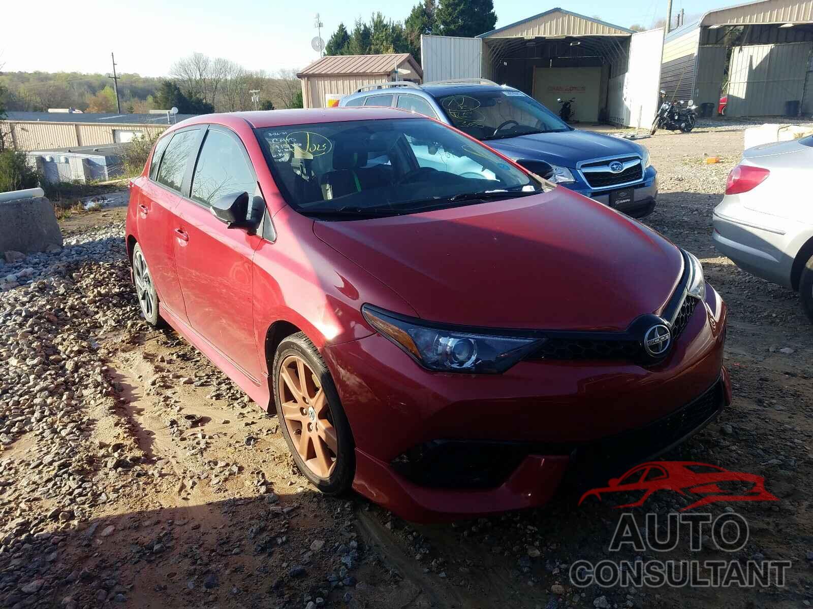 TOYOTA SCION 2016 - JTNKARJE0GJ518064