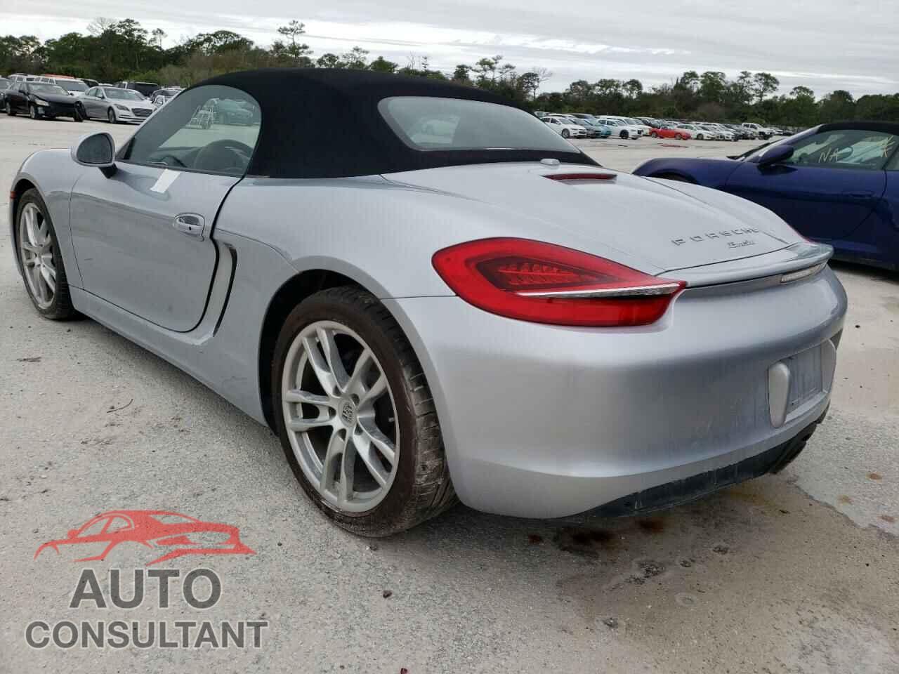 PORSCHE BOXSTER 2016 - WP0CA2A86GS120586