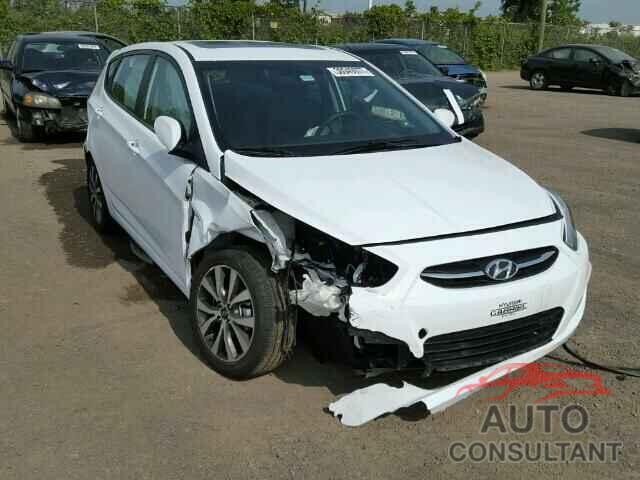 HYUNDAI ACCENT 2017 - KMHCU5AE0HU334666