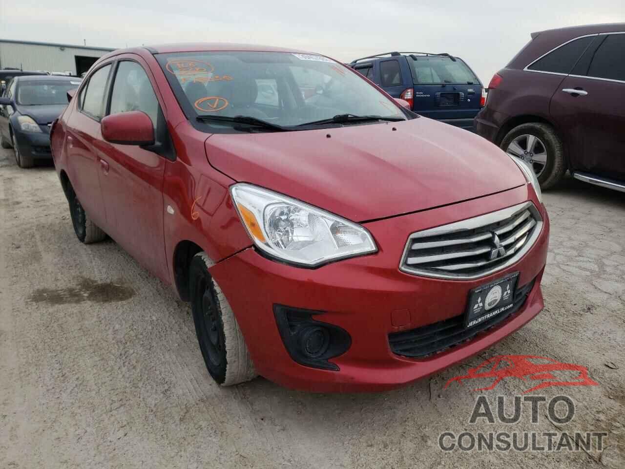 MITSUBISHI MIRAGE 2017 - ML32F3FJ6HHF18030