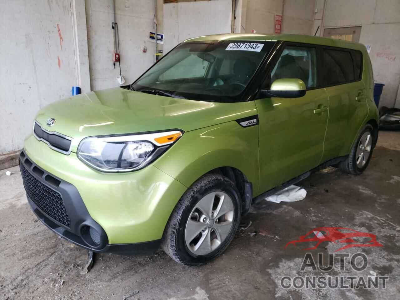 KIA SOUL 2016 - KNDJN2A21G7875722