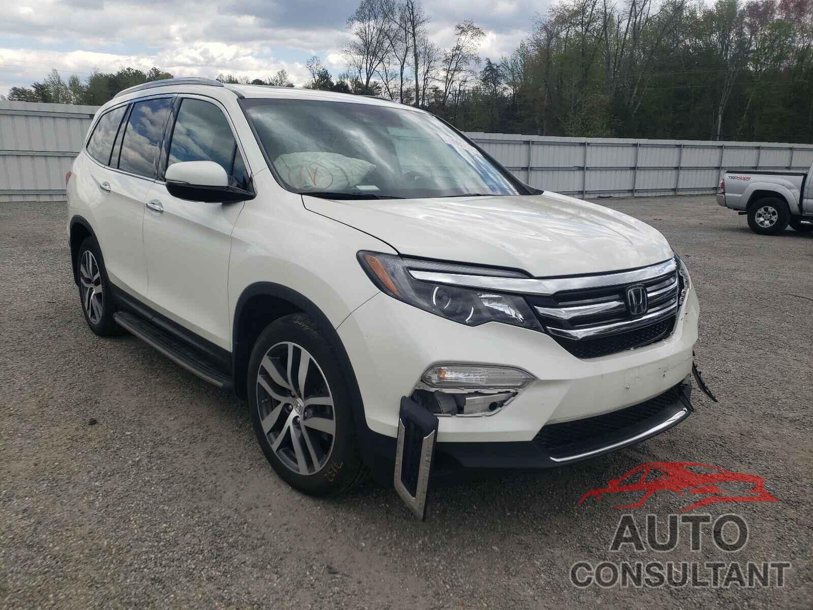 HONDA PILOT 2016 - 5FNYF6H01GB116506