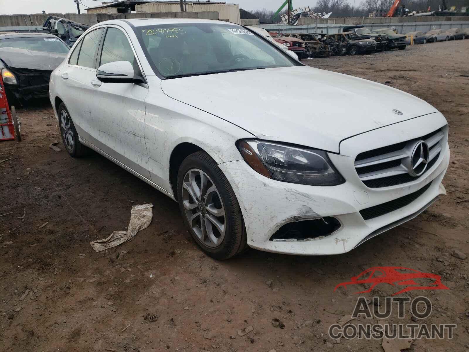 MERCEDES-BENZ C CLASS 2018 - 55SWF4KB9JU259358