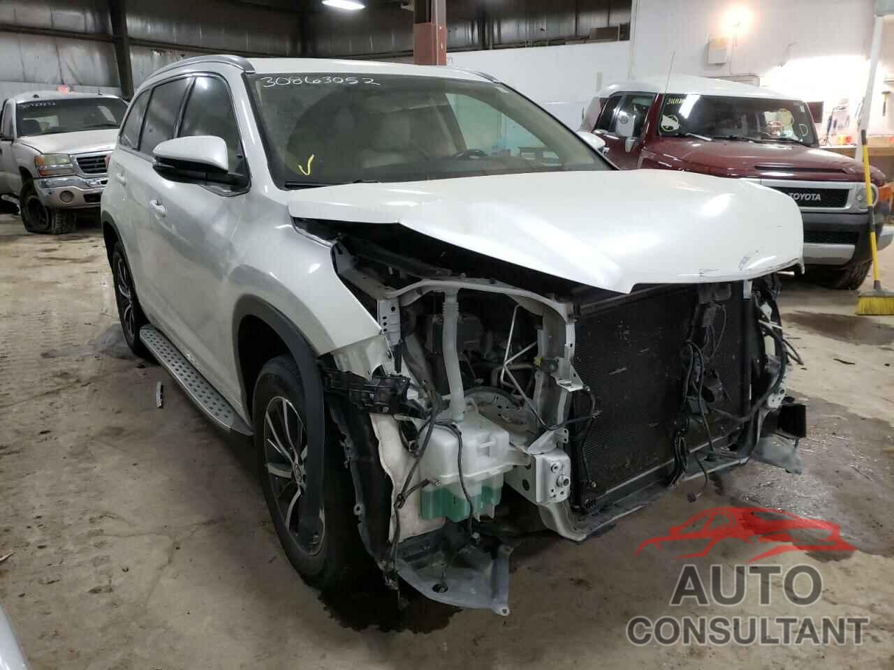 TOYOTA HIGHLANDER 2017 - 5TDKZRFH3HS513834