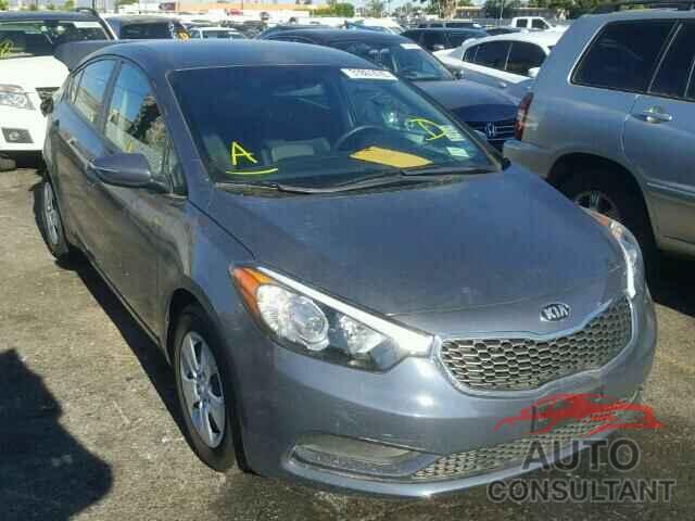 KIA FORTE 2015 - KNAFX4A6XF5380201