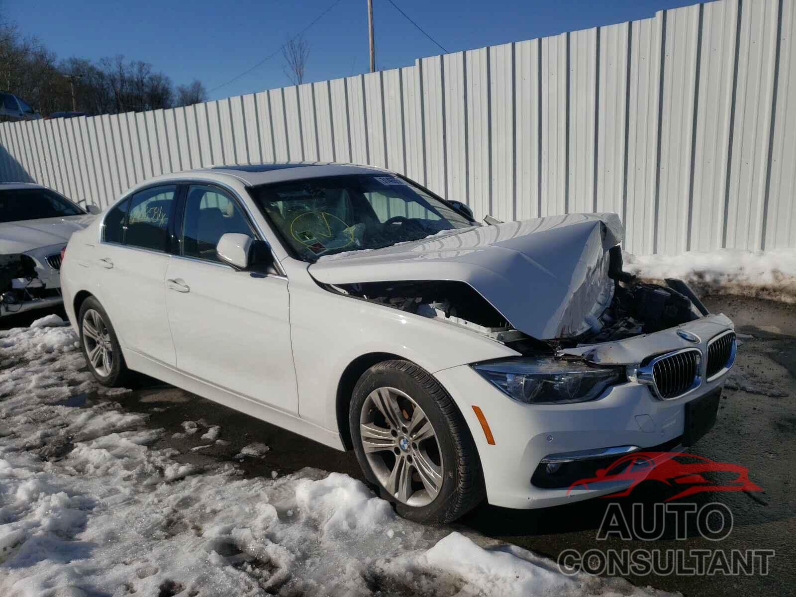 BMW 3 SERIES 2016 - WBA8E3G5XGNT26017