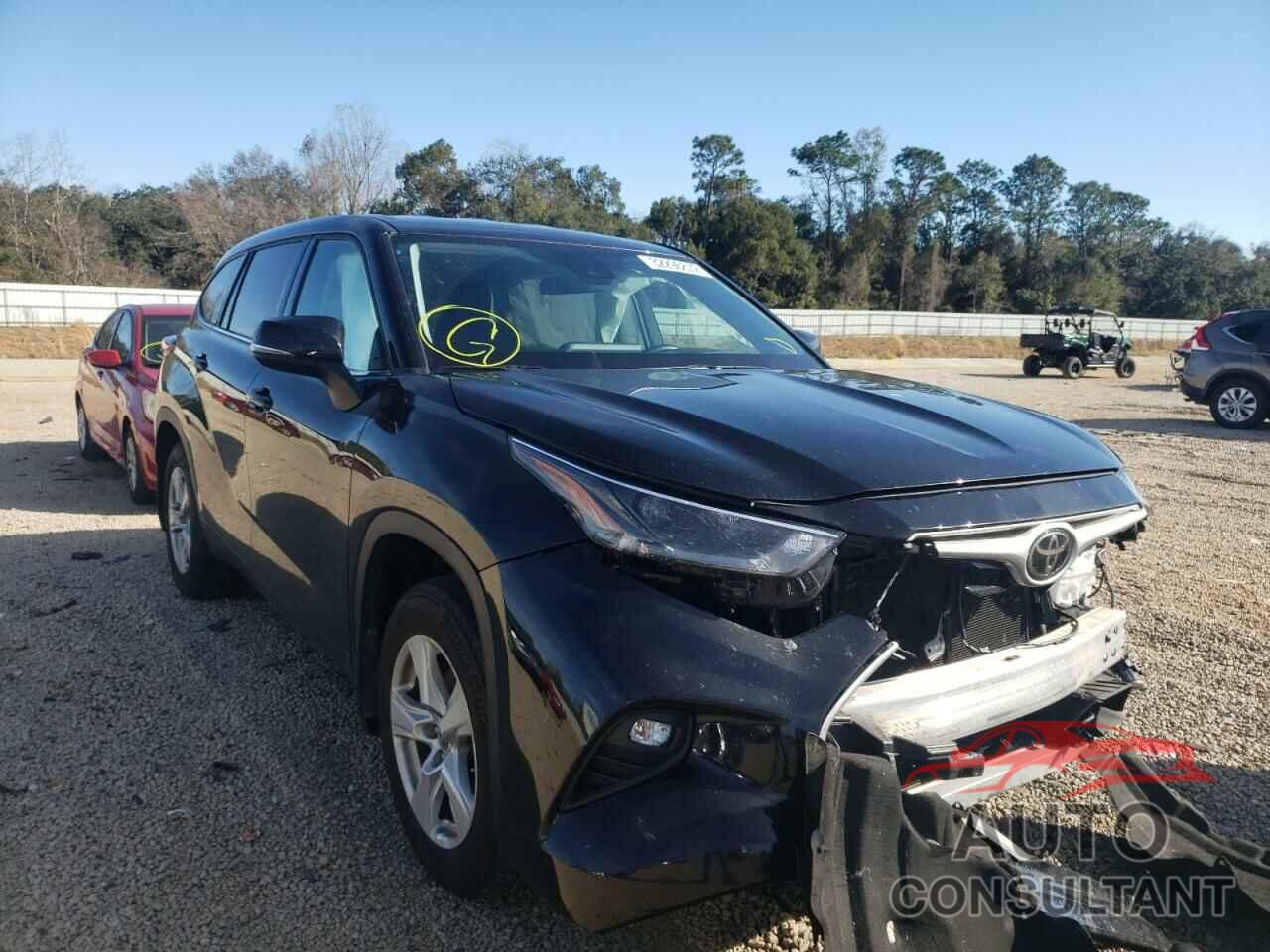 TOYOTA HIGHLANDER 2021 - 5TDZZRAH9MS521842