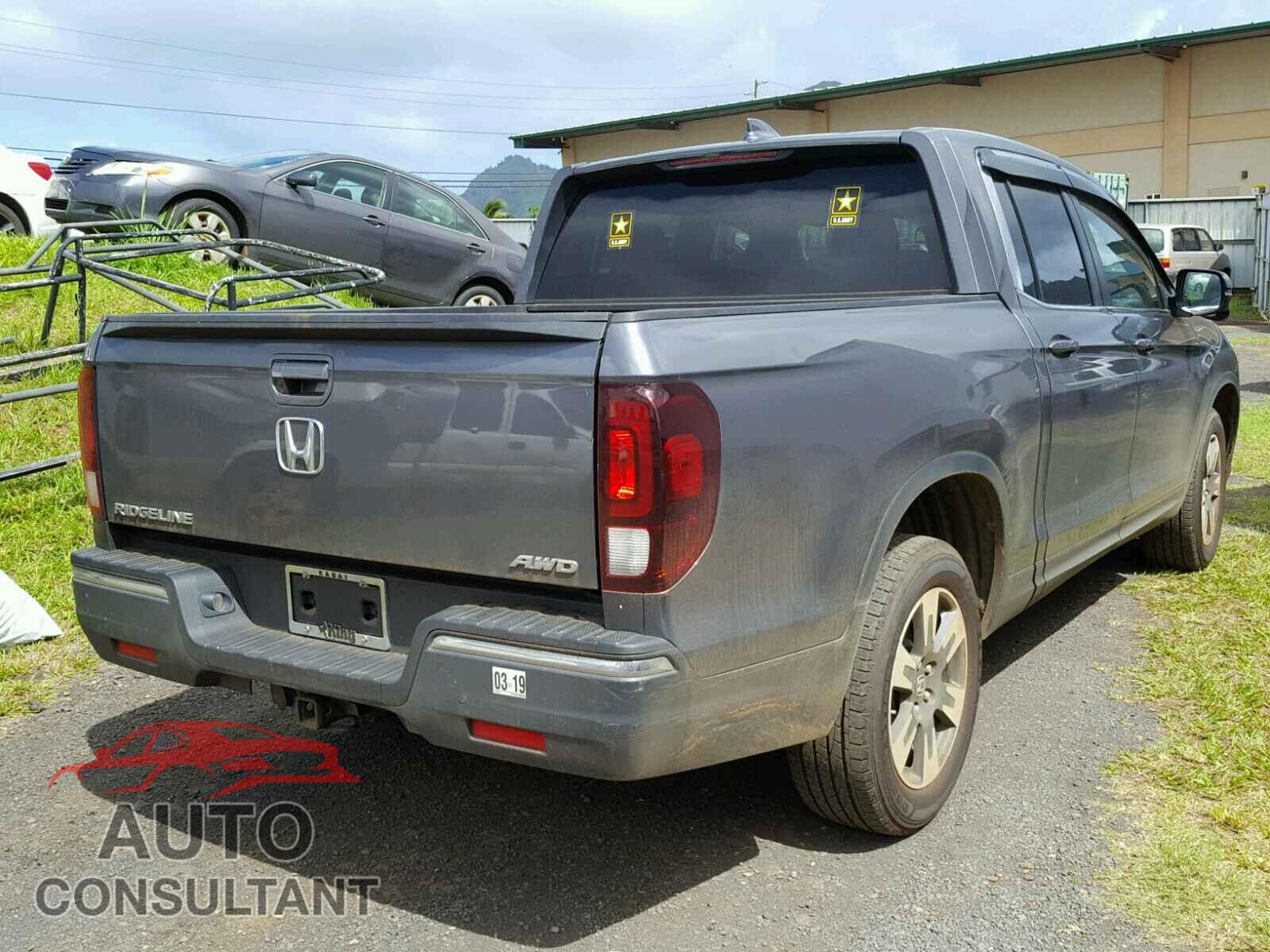 HONDA RIDGELINE 2017 - 5FPYK3F67HB028599