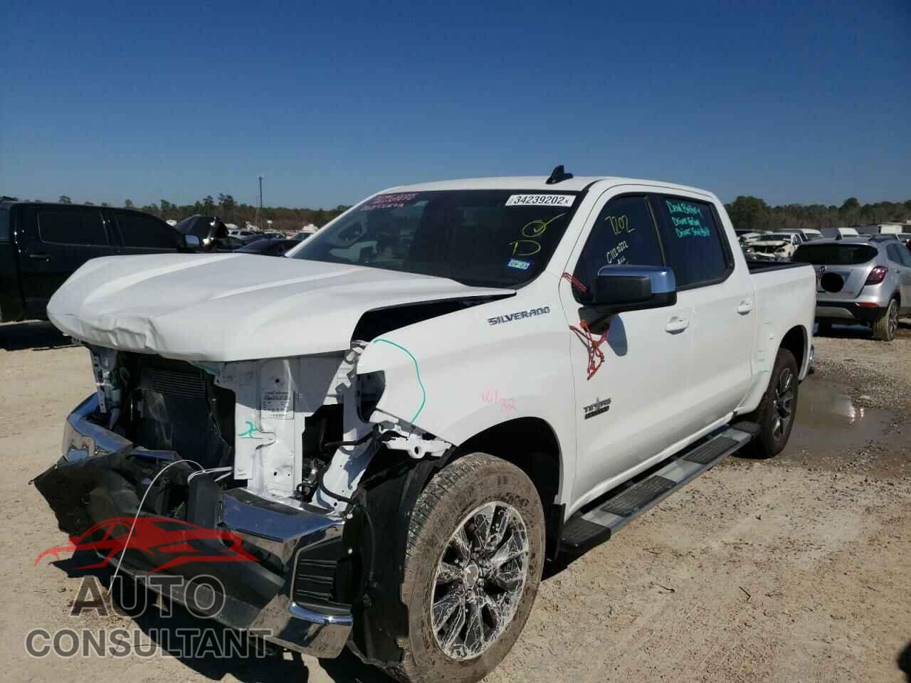CHEVROLET SILVERADO 2021 - 3GCPWCED7MG434881