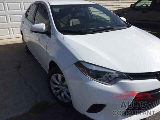 TOYOTA COROLLA 2015 - 2T1BURHE1FC277675