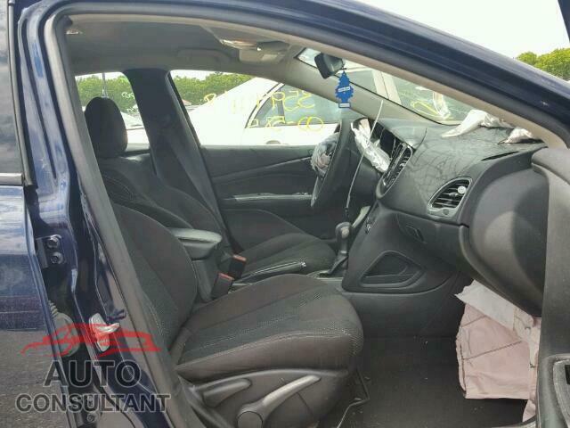 DODGE DART 2015 - 1C3CDFBB6FD281598