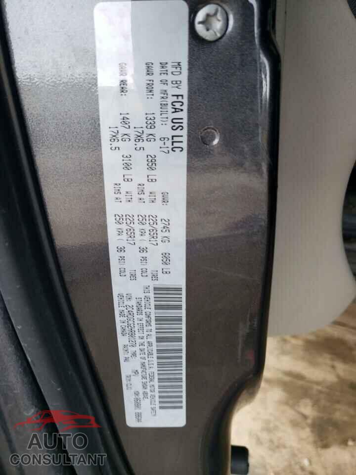 DODGE CARAVAN 2017 - 2C4RDGCG2HR801270