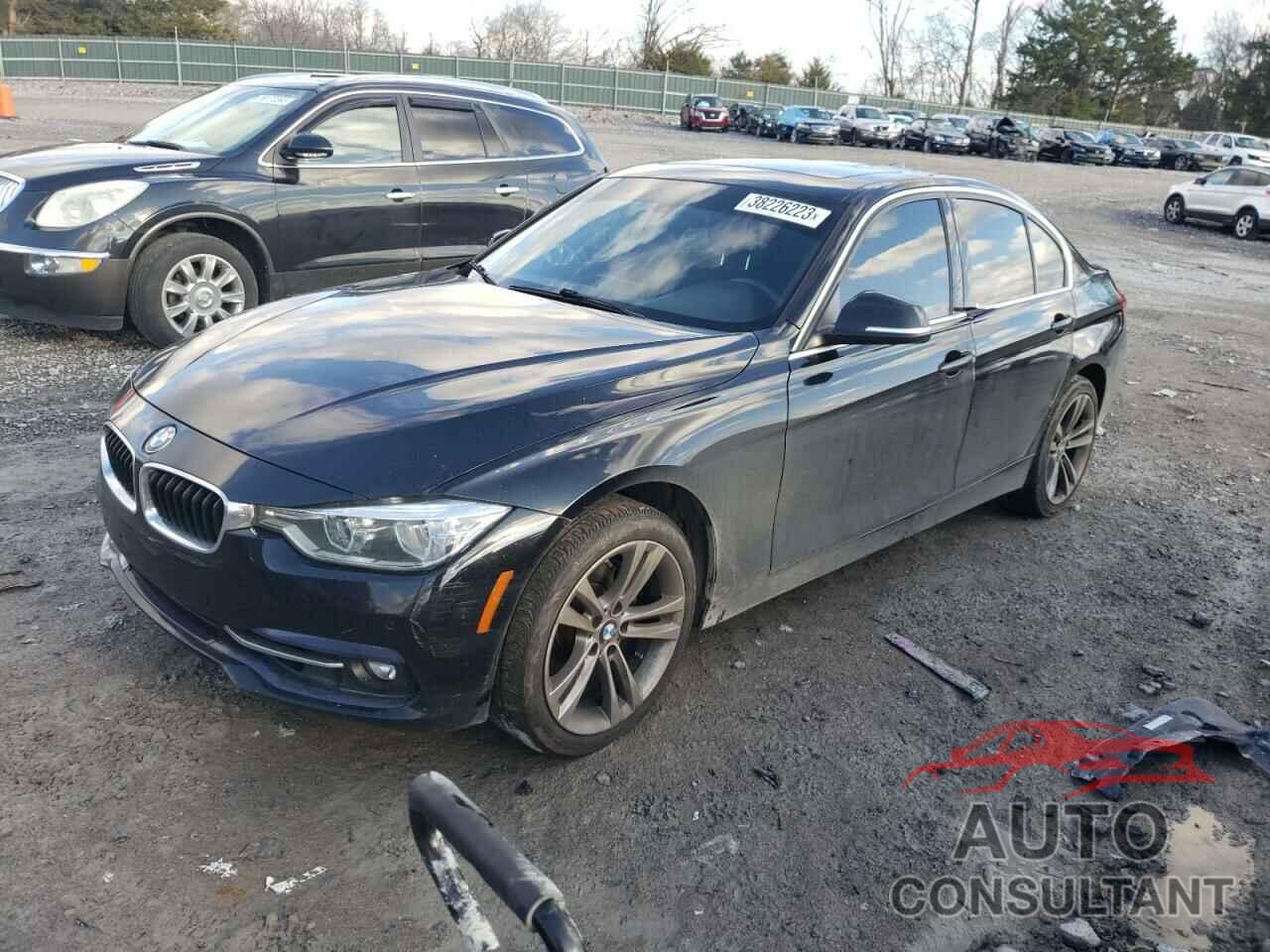 BMW 3 SERIES 2017 - WBA8D9G33HNU64035