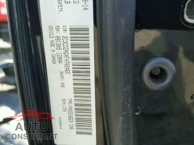 DODGE CHALLENGER 2015 - 2C3CDZAGXFH702465