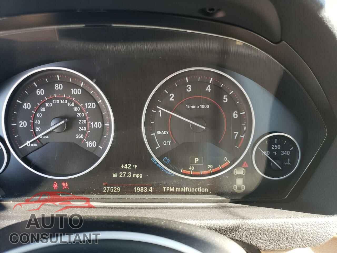 BMW 3 SERIES 2016 - WBA8E3G51GNU38673