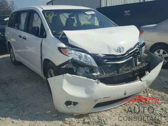 TOYOTA SIENNA 2015 - 5TDZK3DC0FS619663