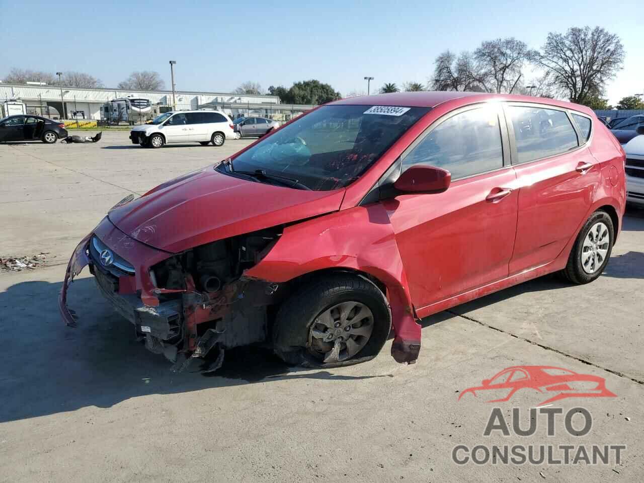 HYUNDAI ACCENT 2016 - KMHCT5AE9GU281404