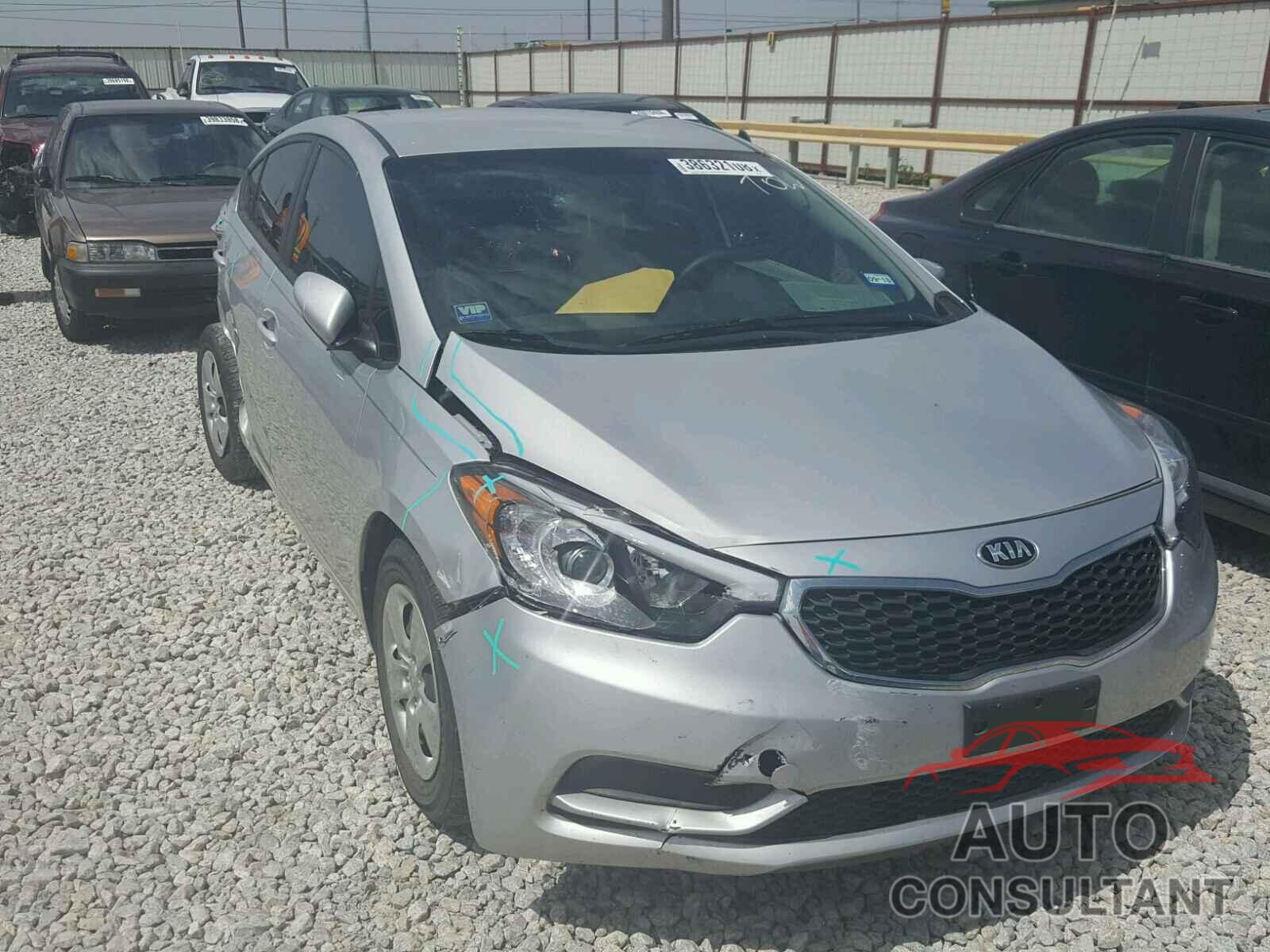 KIA FORTE 2016 - KNAFK4A64G5582290
