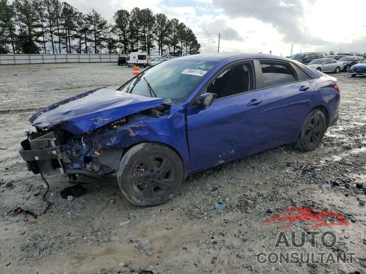 HYUNDAI ELANTRA 2021 - KMHLS4AG6MU193095