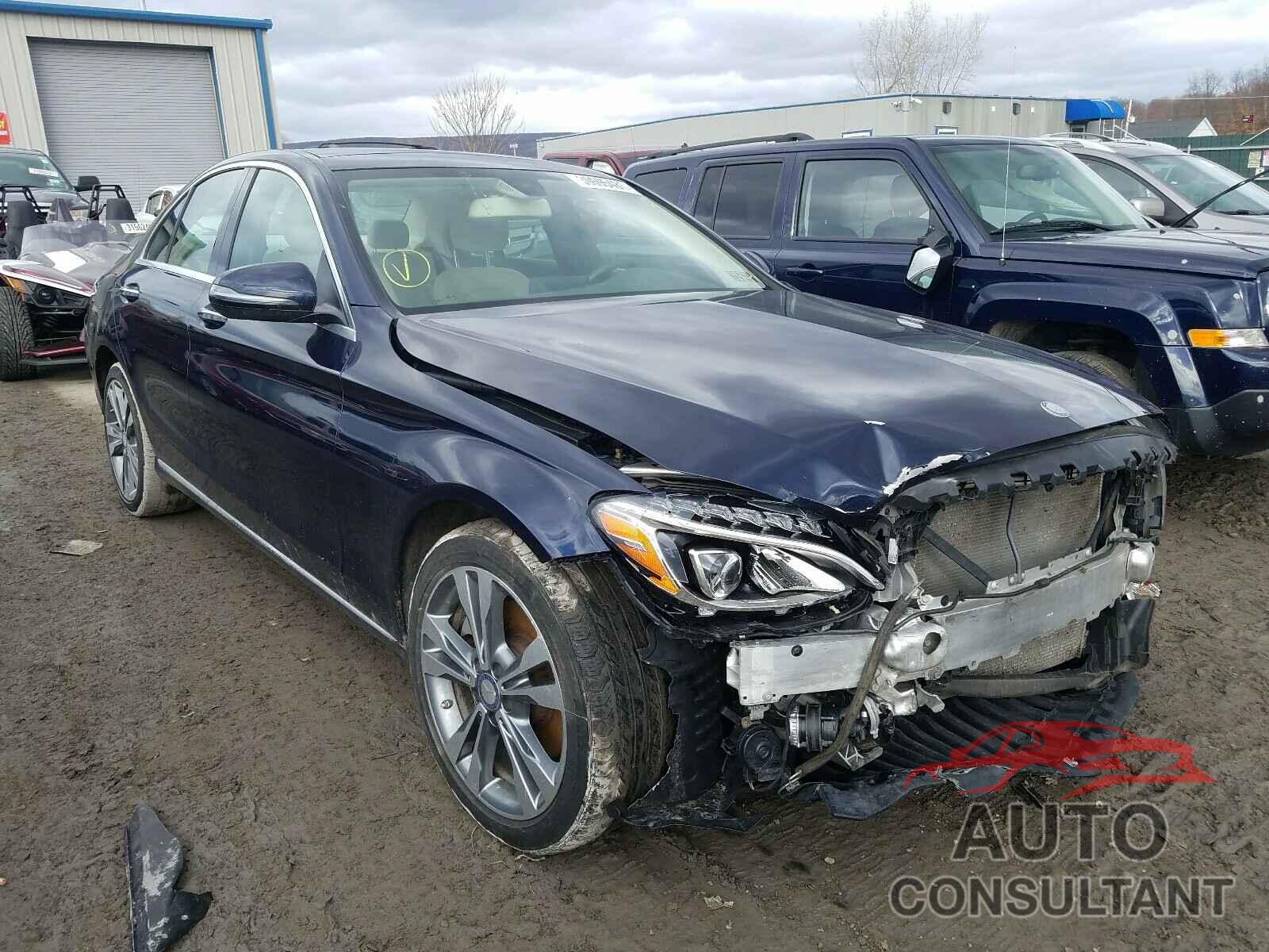 MERCEDES-BENZ C CLASS 2017 - 55SWF4KB6HU183138