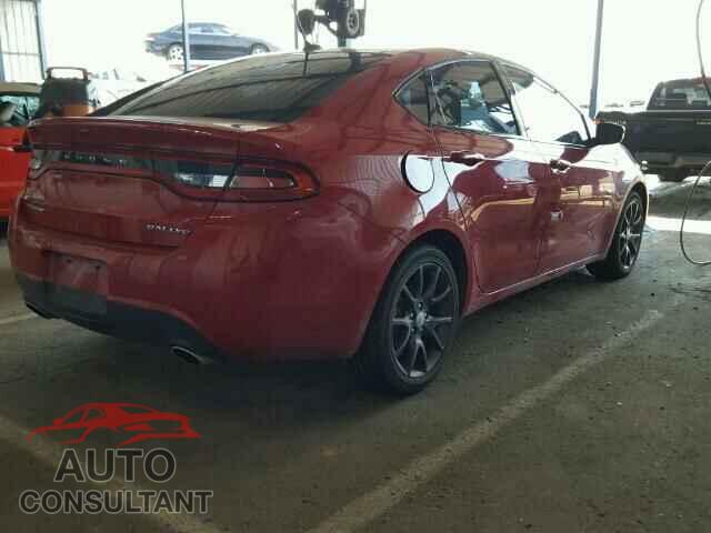 DODGE DART 2016 - 1C3CDFBB2GD539889