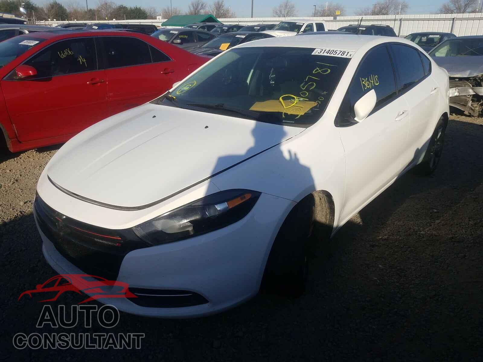 DODGE DART 2016 - 1C3CDFAA2GD752625