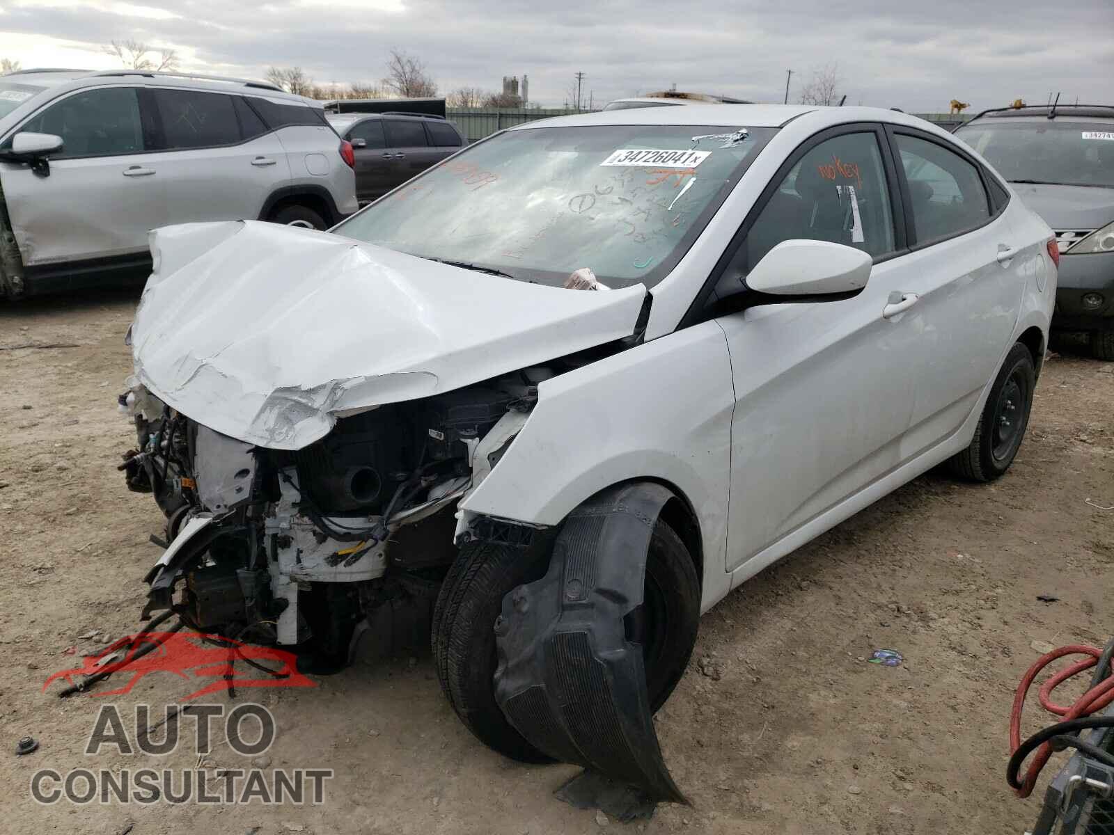 HYUNDAI ACCENT 2017 - KMHCT4AE3HU370509