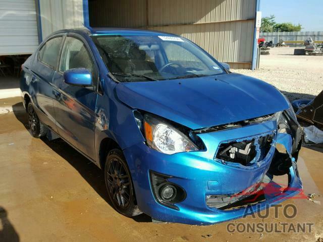 MITSUBISHI MIRAGE 2017 - ML32F3FJ1HHF09381