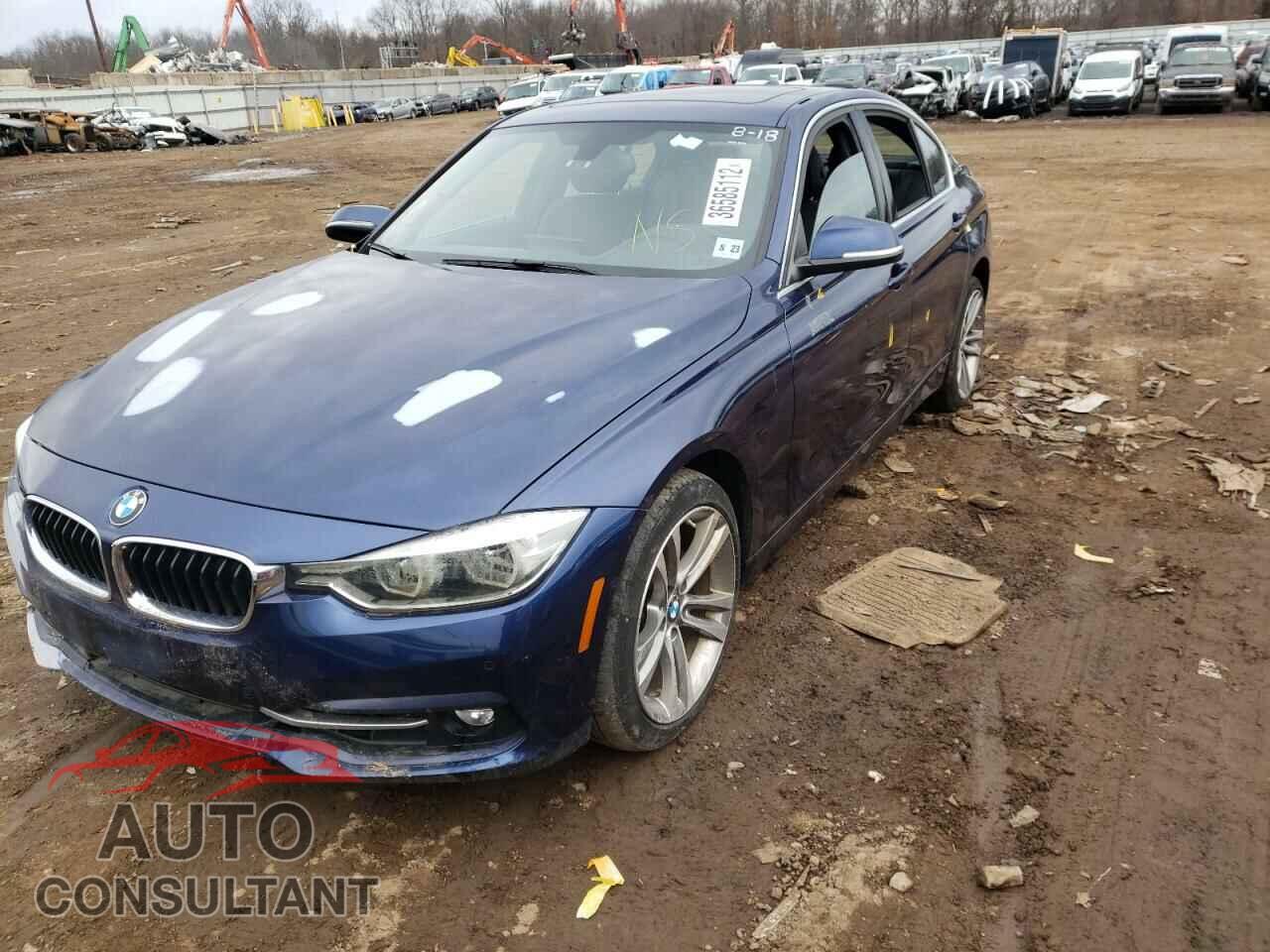 BMW 3 SERIES 2018 - WBA8D9C51JEM34089
