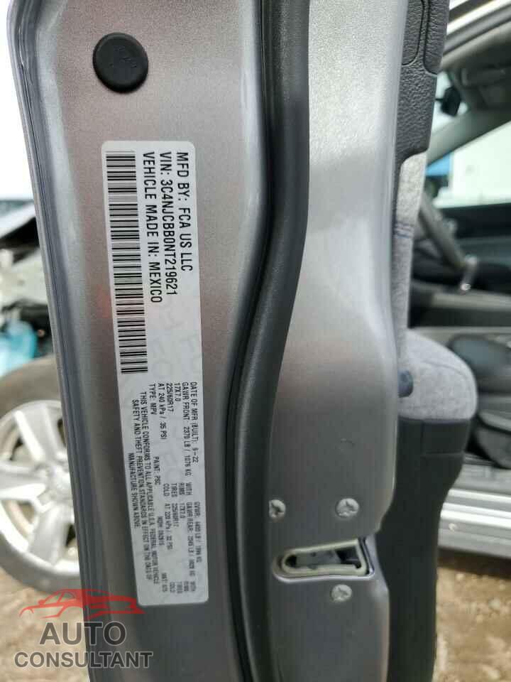 JEEP COMPASS 2022 - 3C4NJCBB0NT219621