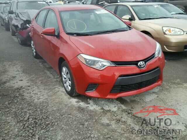 TOYOTA COROLLA 2016 - 5YFBURHE2GP436429