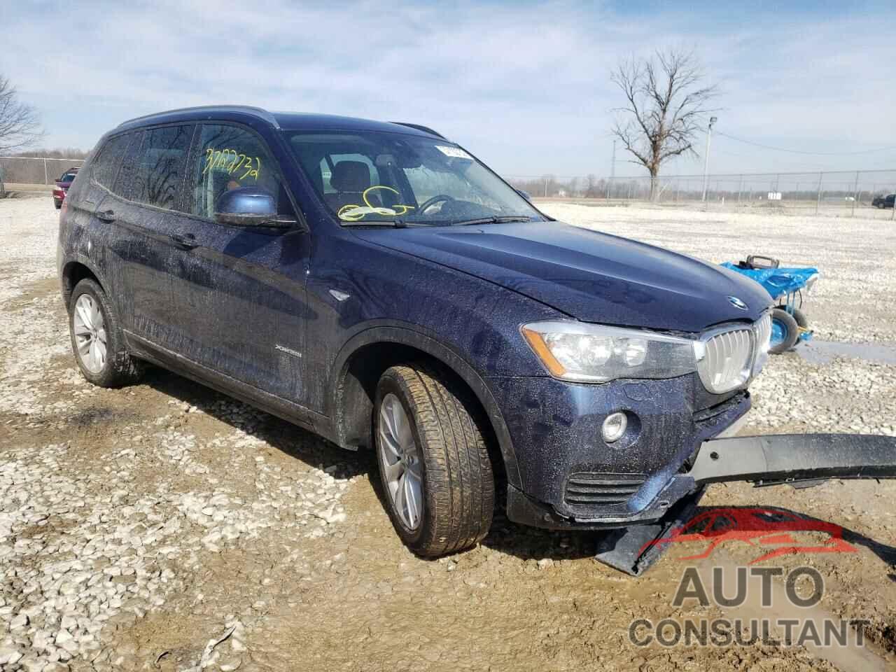 BMW X3 2016 - 5UXWX9C55G0D68297