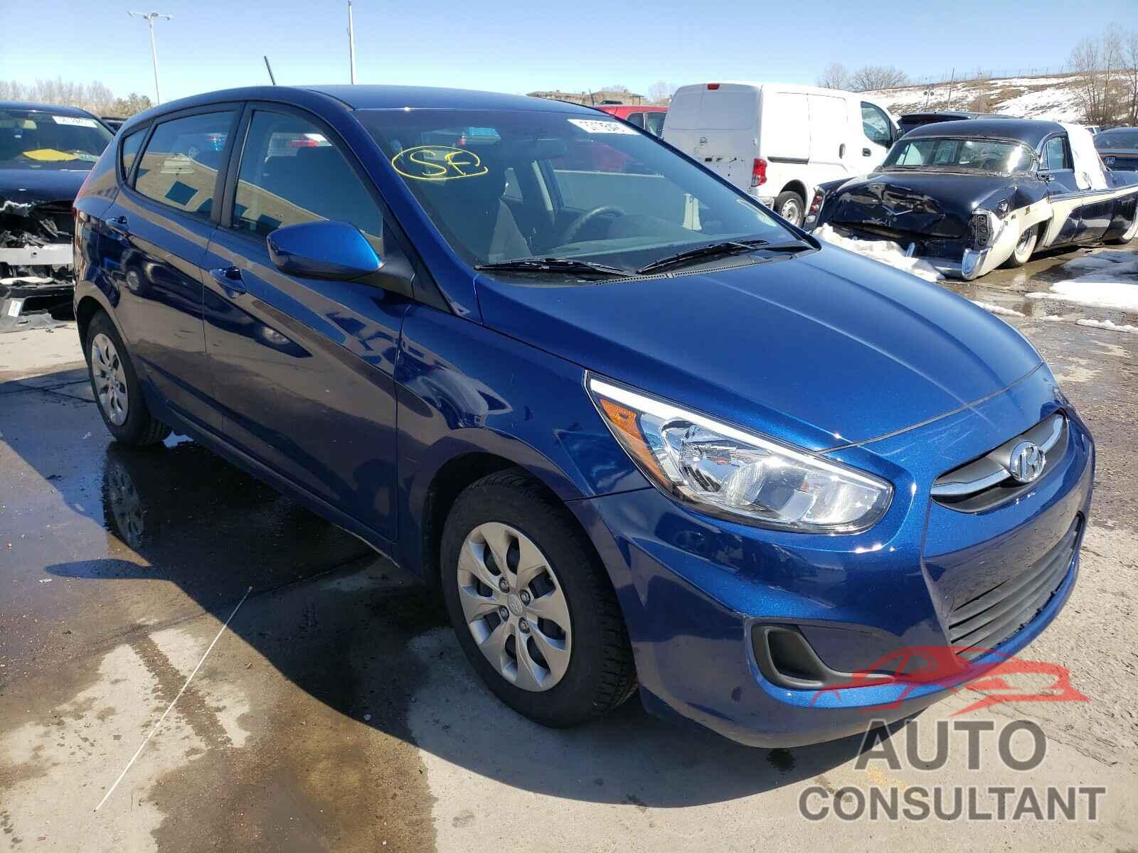 HYUNDAI ACCENT 2017 - KMHCT5AE1HU346330