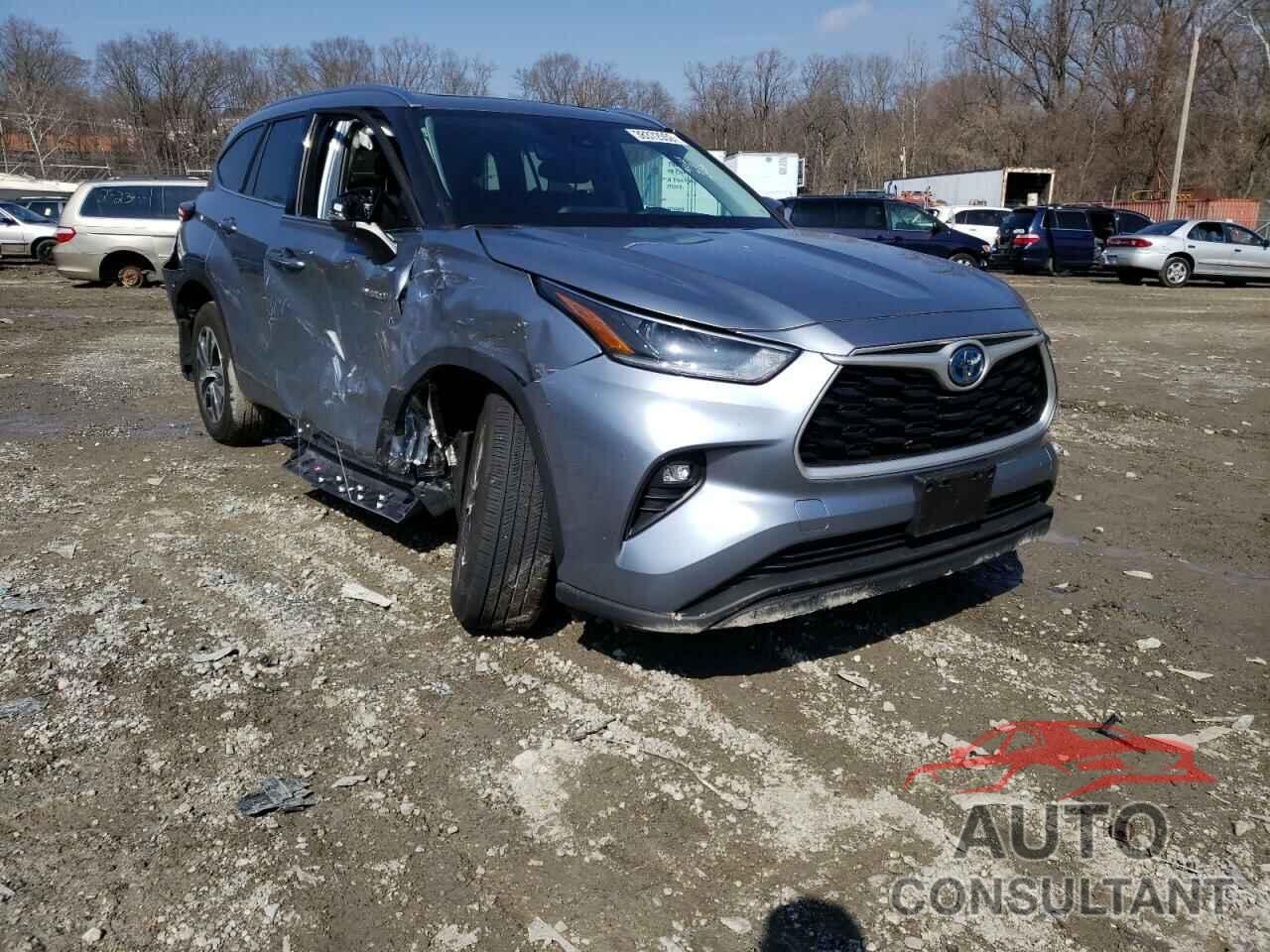 TOYOTA HIGHLANDER 2021 - 5TDGBRCH6MS063881