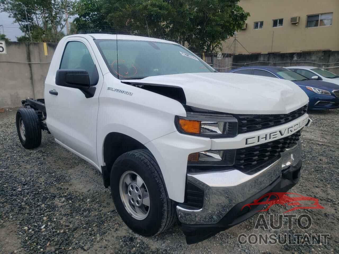 CHEVROLET SILVERADO 2021 - 3GCNWAEF1MG398506