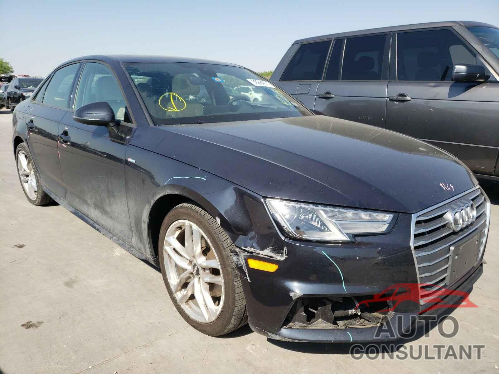 AUDI A4 2017 - WAUKMAF4XHN055144