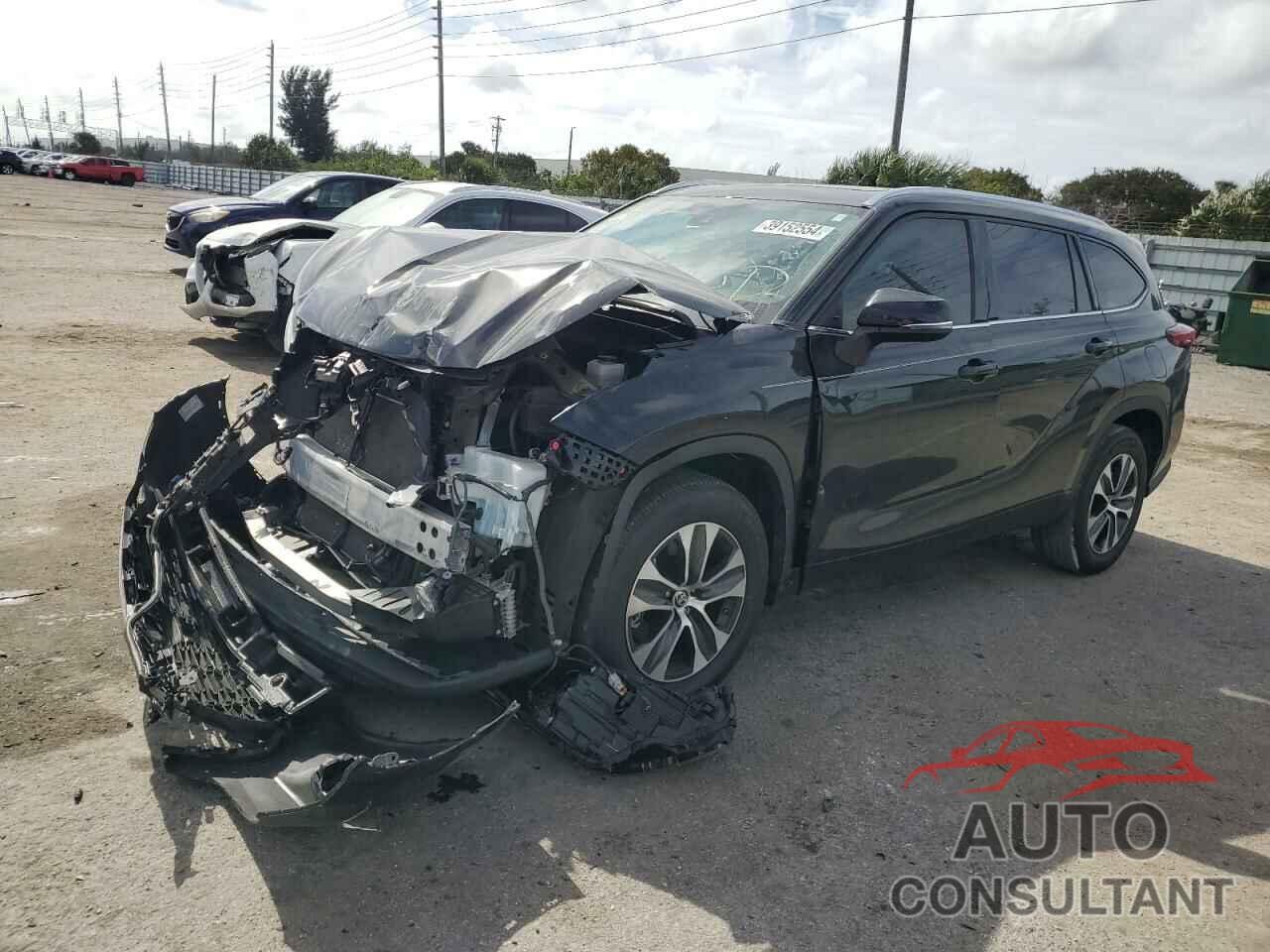 TOYOTA HIGHLANDER 2021 - 5TDHZRAH4MS087521