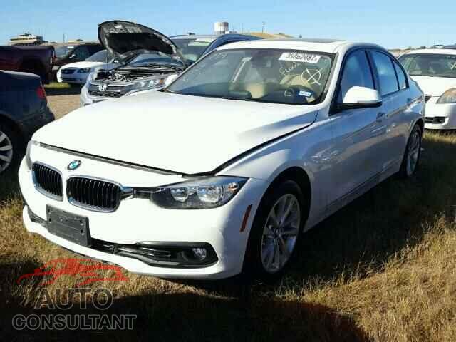 BMW 3 SERIES 2016 - WBA8E1G5XGNU10181