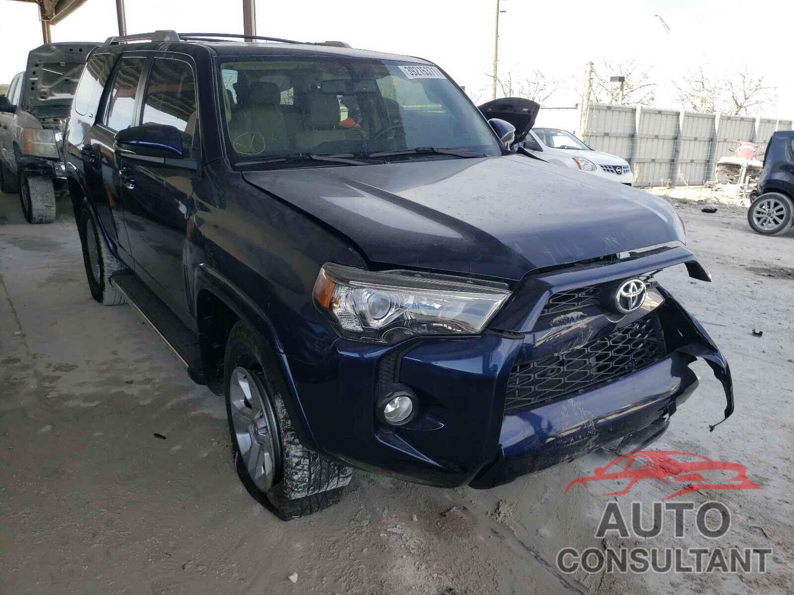 TOYOTA 4RUNNER 2017 - JTEBU5JR6H5414837