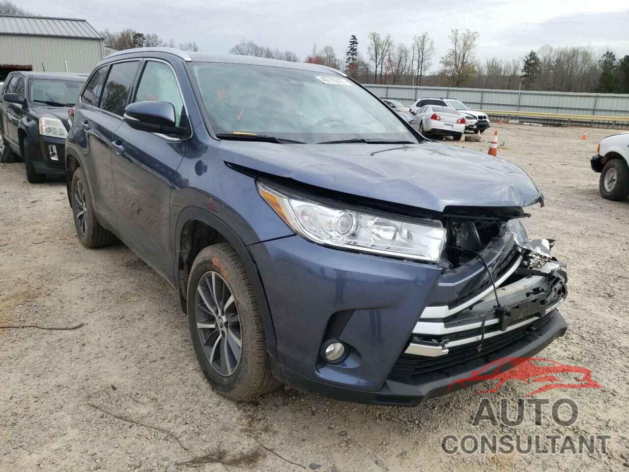 TOYOTA HIGHLANDER 2019 - 5TDJZRFH4KS728125