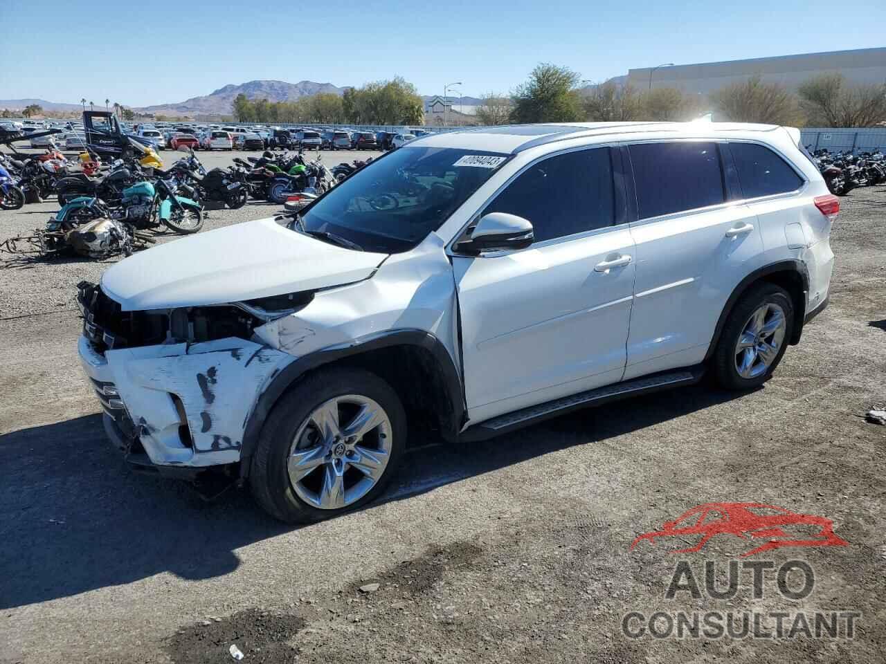 TOYOTA HIGHLANDER 2018 - 5TDYZRFH1JS284926
