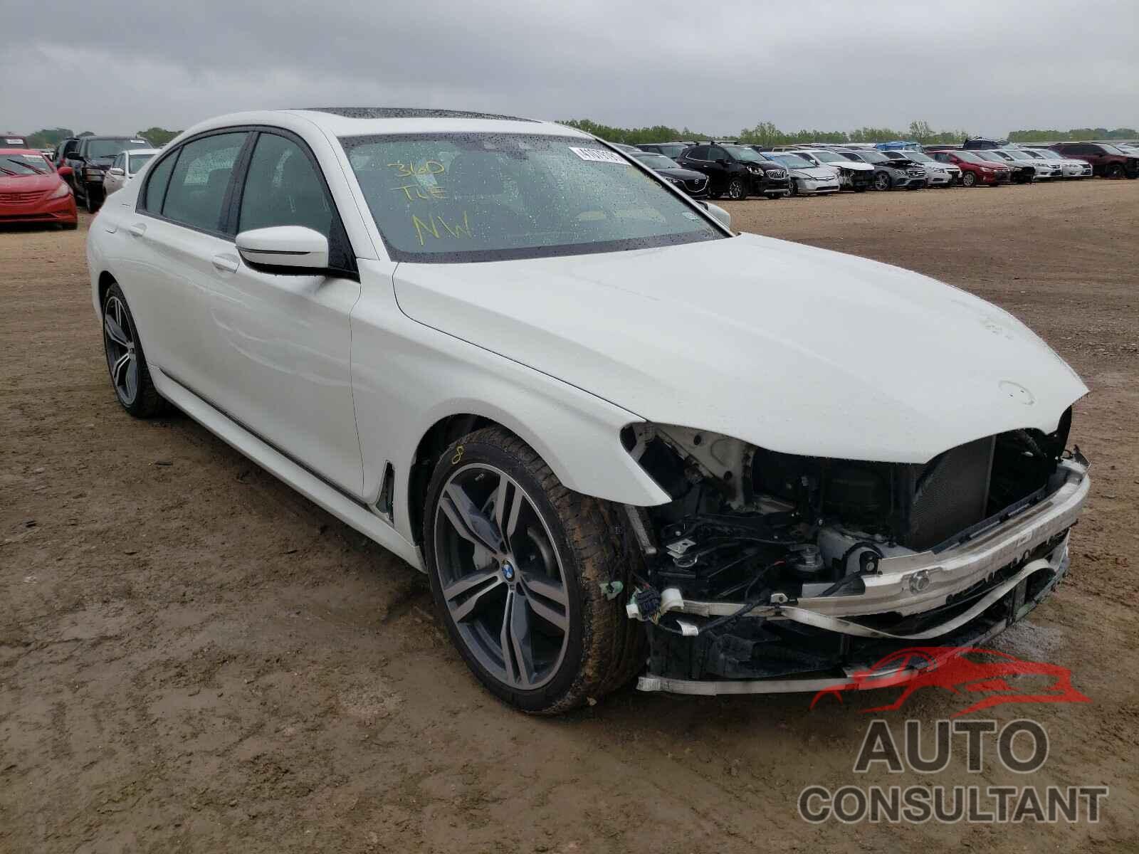 BMW 7 SERIES 2016 - WBA7F2C57GG416013