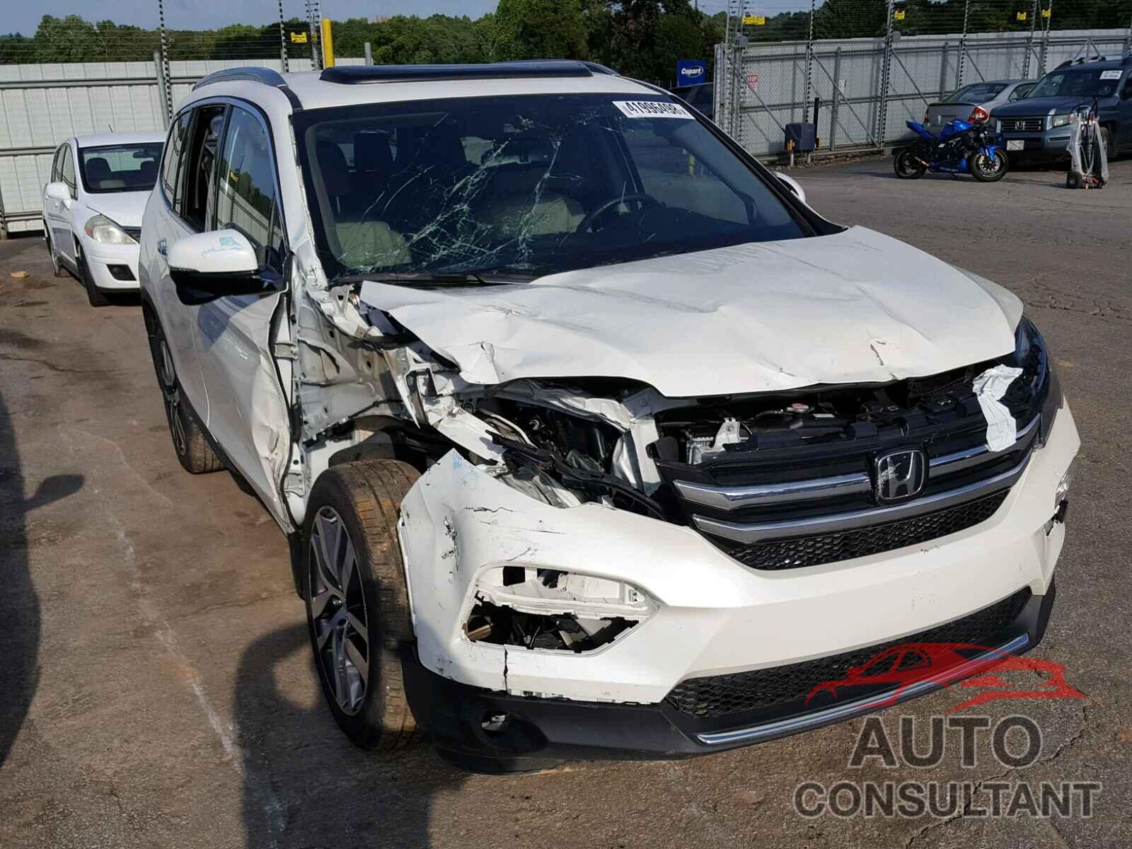 HONDA PILOT 2017 - 5FNYF5H94HB016345