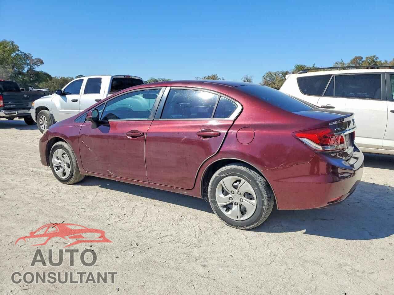 HONDA CIVIC 2013 - 19XFB2F55DE071792