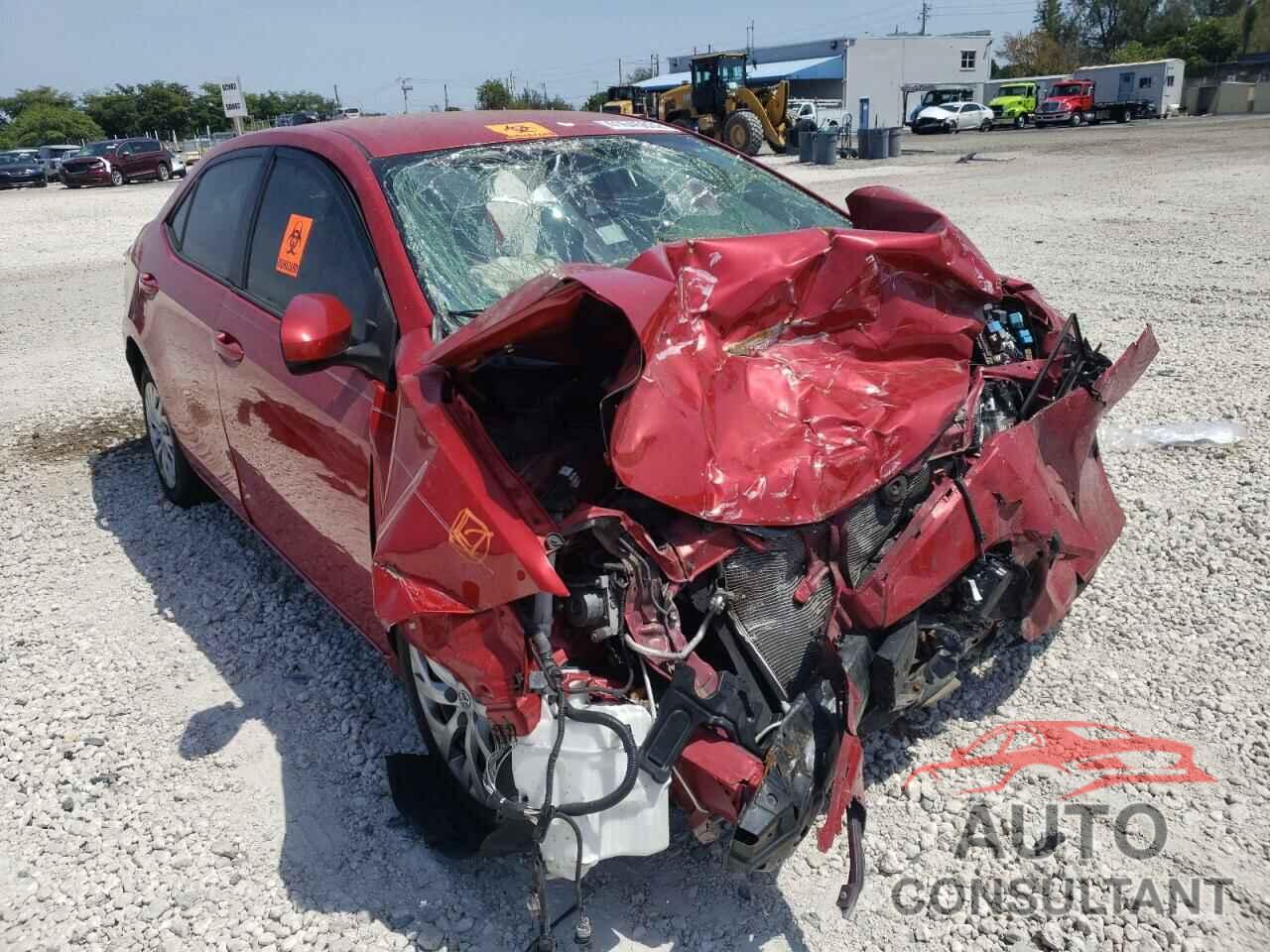 TOYOTA COROLLA 2017 - 2T1BURHE8HC812696