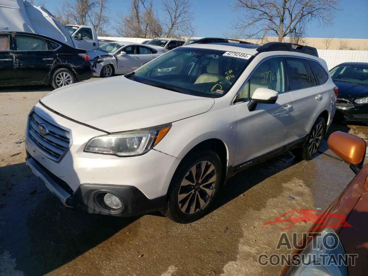 SUBARU OUTBACK 2017 - 4S4BSANC9H3252704