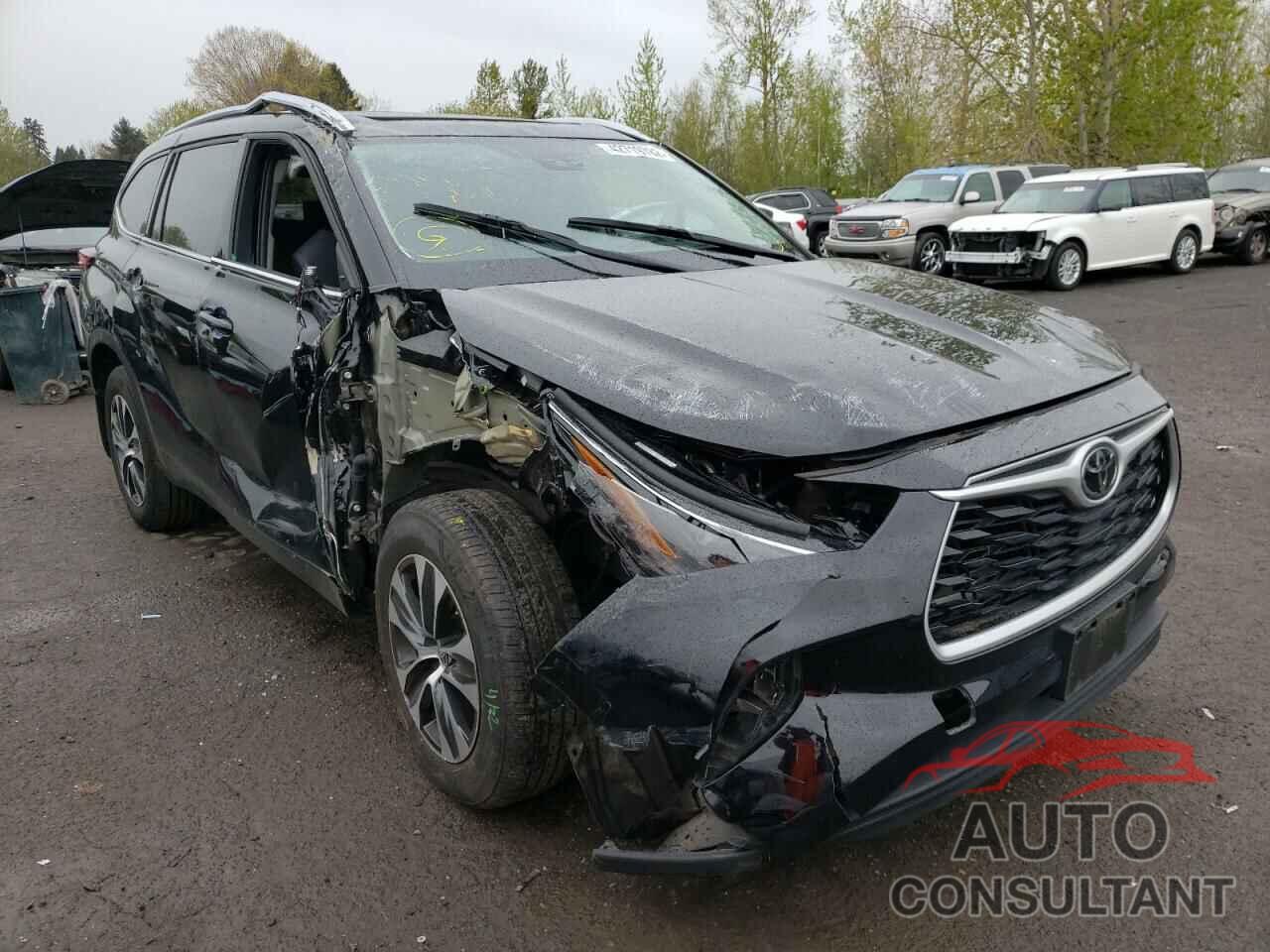 TOYOTA HIGHLANDER 2021 - 5TDHZRBH8MS535970