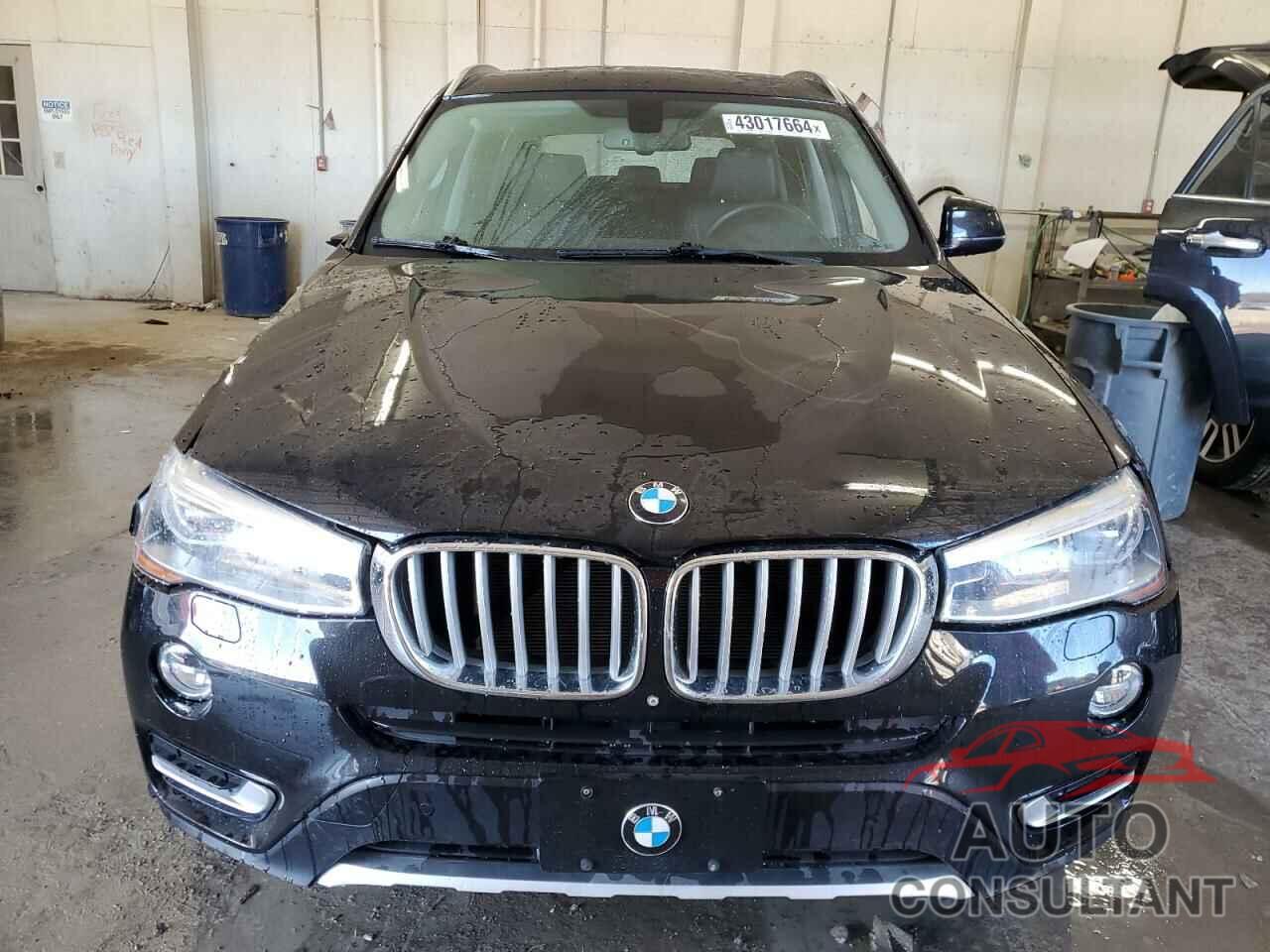 BMW X3 2017 - 5UXWX7C57H0S19957