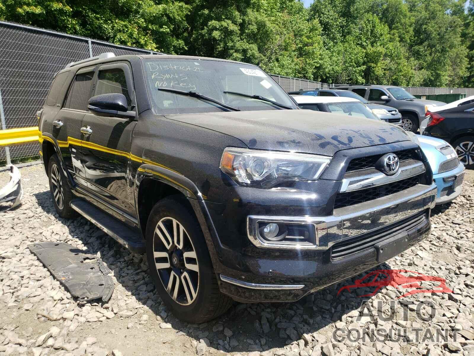 TOYOTA 4RUNNER 2017 - JTEBU5JR8H5414094